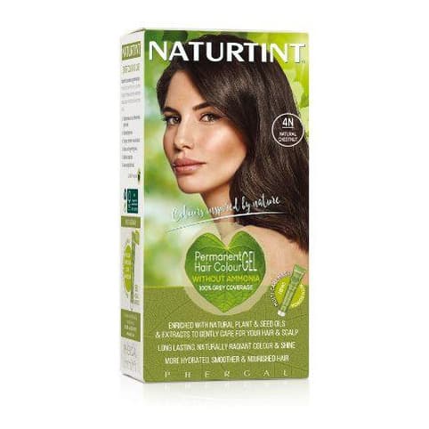 Permanent Hair Colour Gel 4N Natural Chestnut