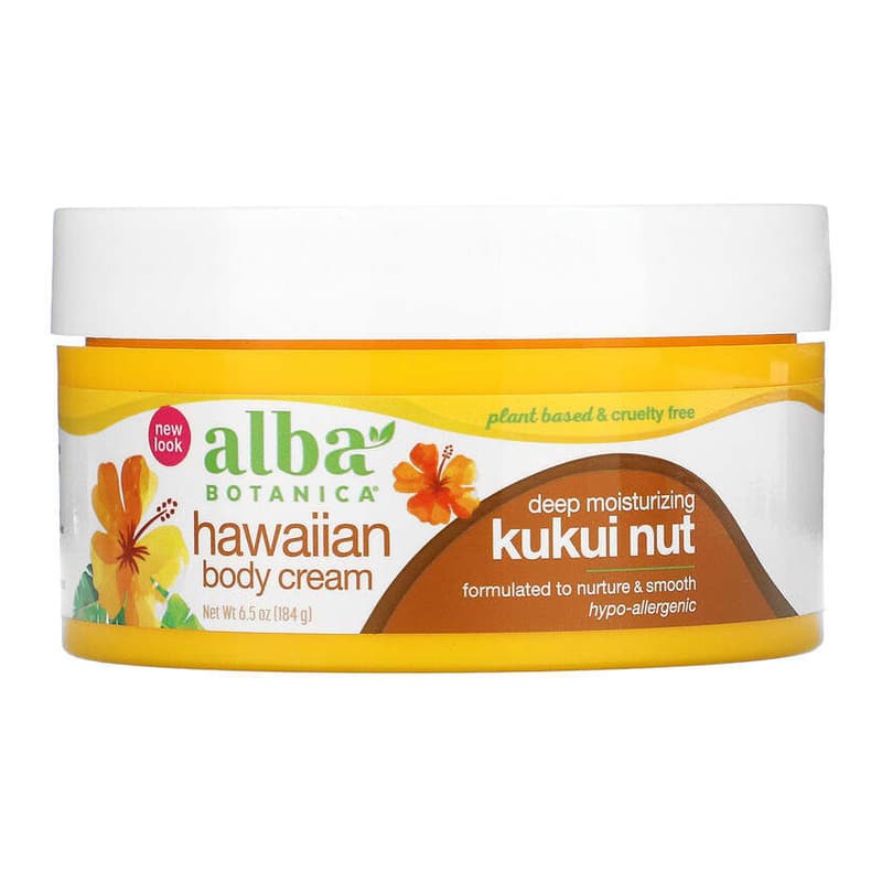 Hawaiian Body Cream, Kukui Nut