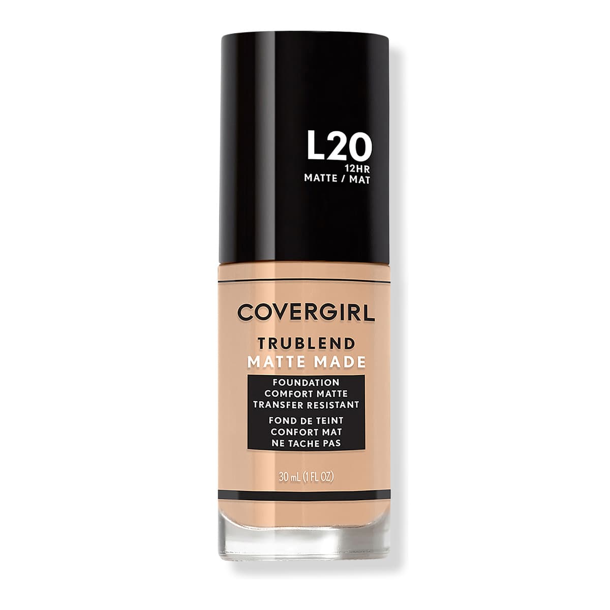 TruBlend Matte Made Liquid Foundation, Light Ivory L20