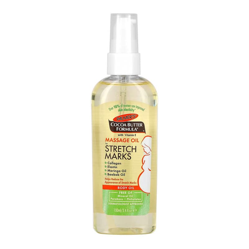 Cocoa Butter Formula, Massage Body Oil for Stretch Marks