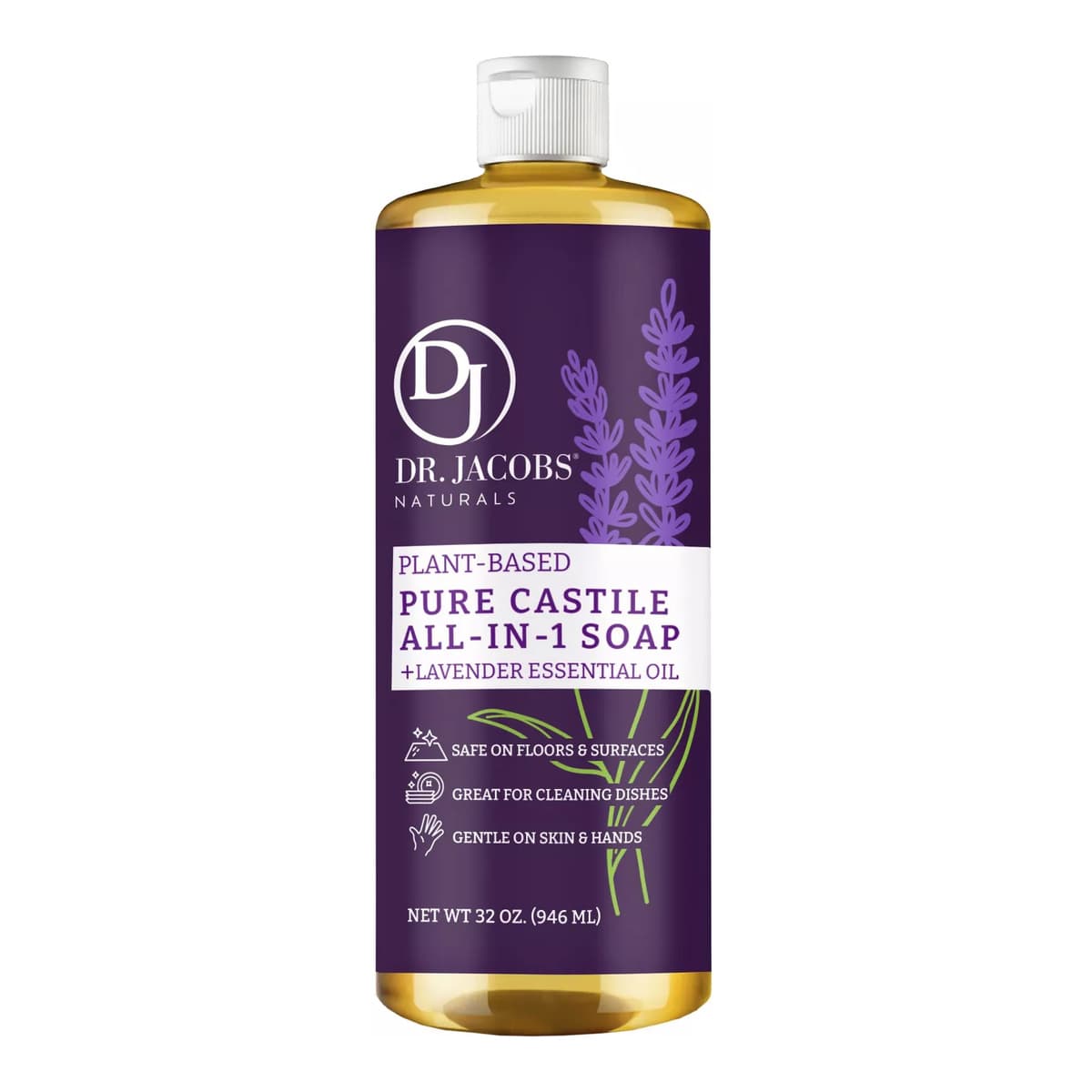 Lavender All in 1 Castile Soap - Thin Formula