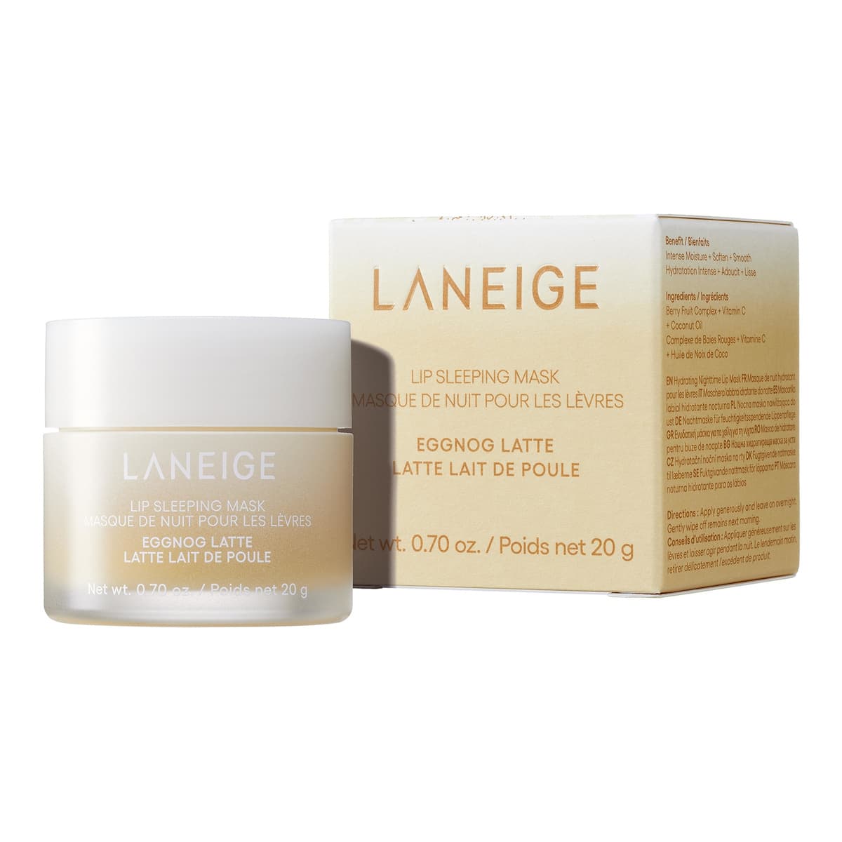 Lip Sleeping Mask - Eggnog Latte