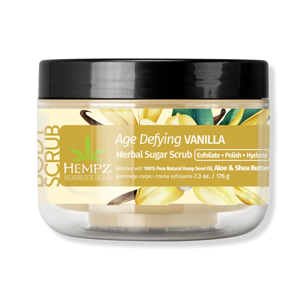 Age Defying Vanilla Herbal Sugar Scrub