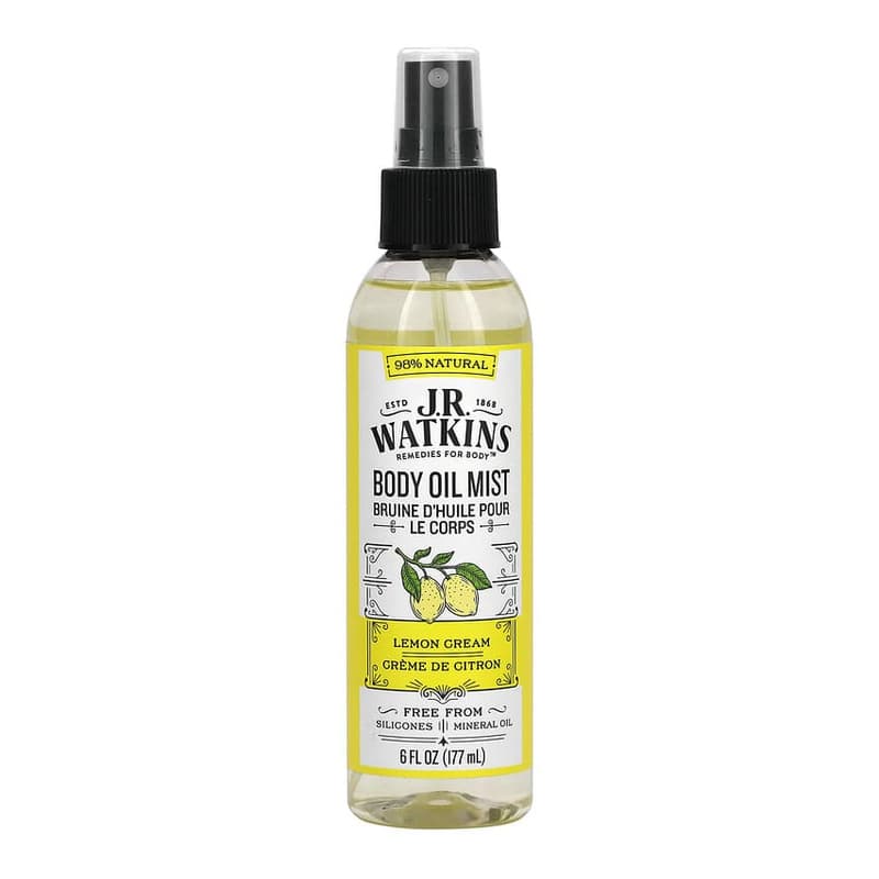 Body Oil Mist, Lemon Cream