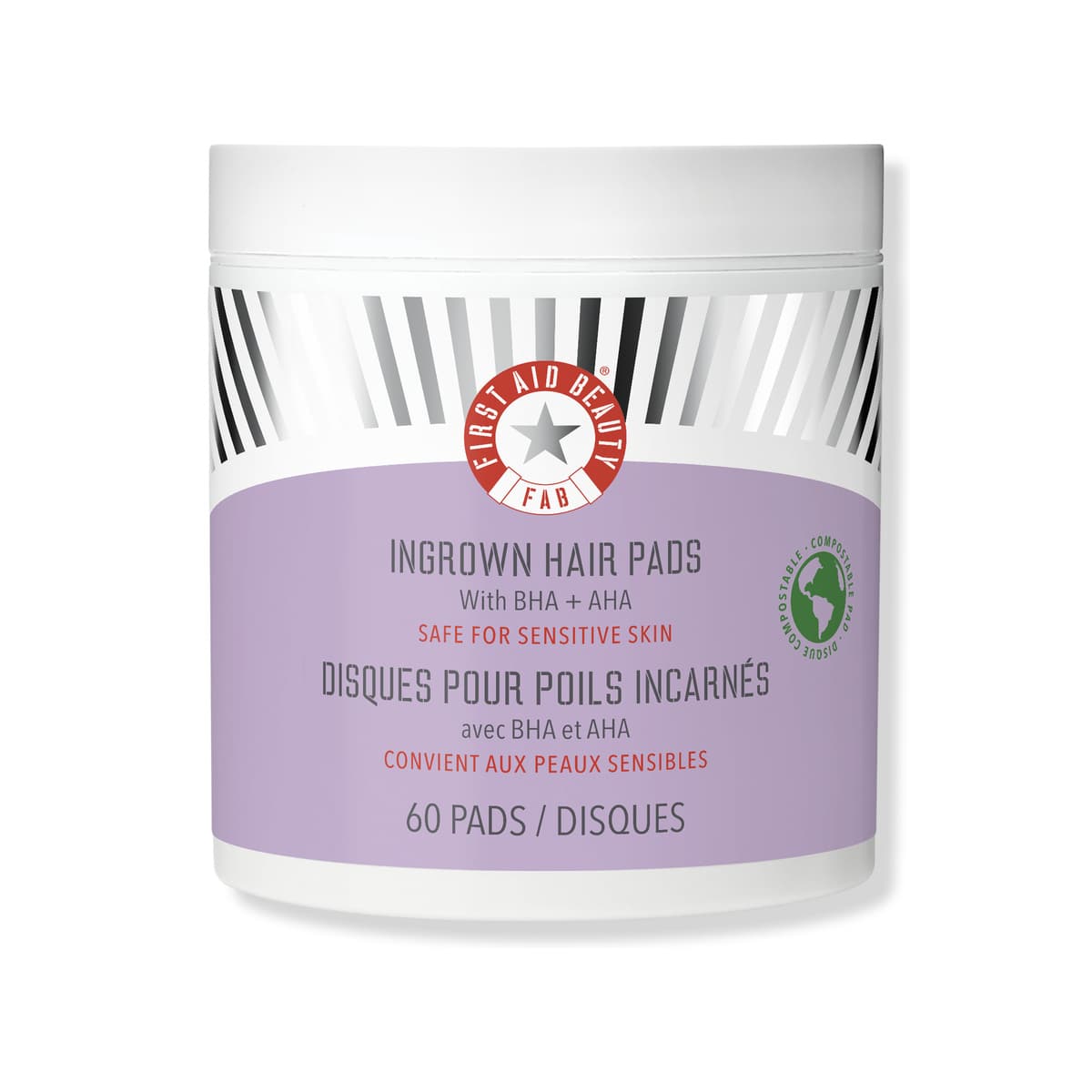 Ingrown Hair Pads with BHA & AHA