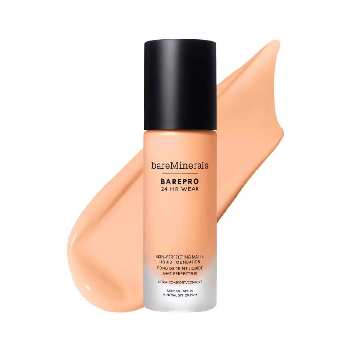 Barepro 24hr Matte Comfort Liquid Foundation Mineral SPF20, Fair 12 Cool