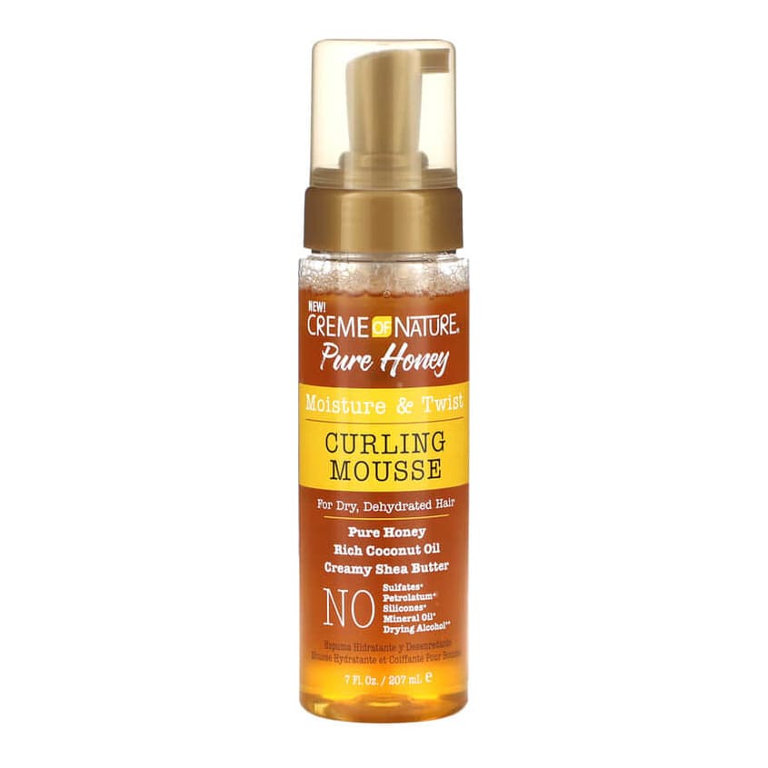 Pure Honey, Moisture & Twist Curling Mousse