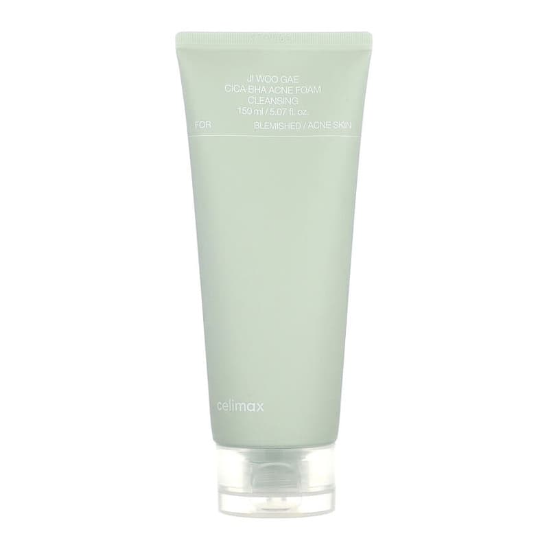Ji Woo Gae Cica BHA Acne Foam Cleansing