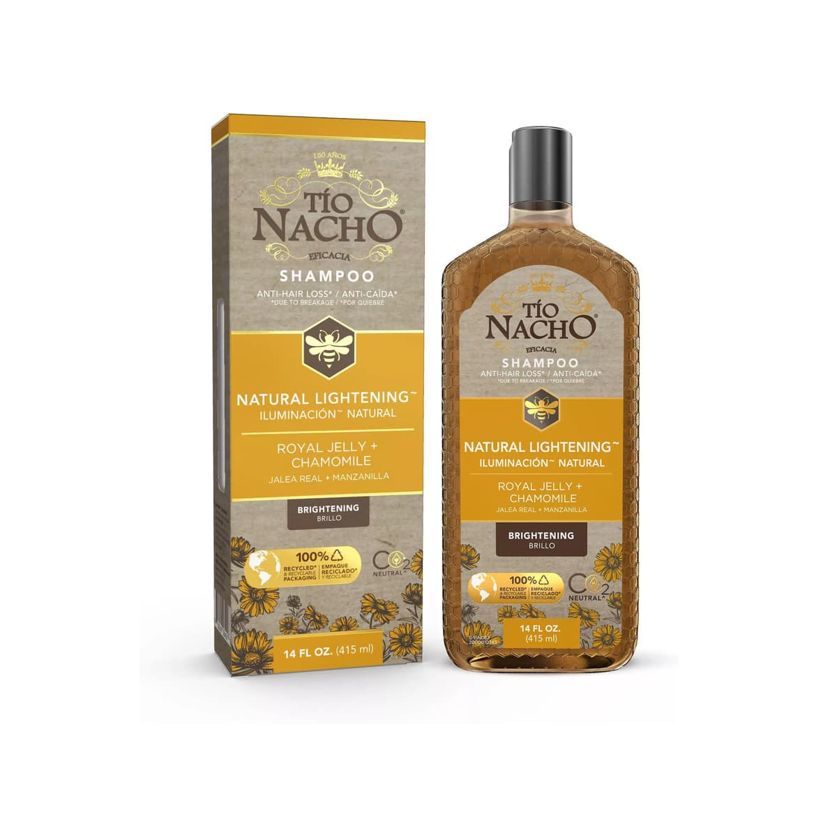 Natural Lightening & Volumizing Shampoo