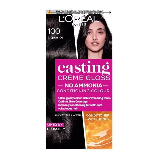 Casting Creme 100 Liquorice Black Semi Permanent Hair Dye
