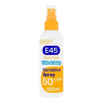 Kids & Baby Sun Face & Body Spray for Sensitive Skin. Nourishing Sun Spray with very high SPF 50+