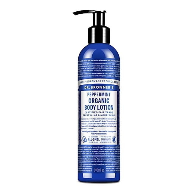 Dr Bronner Organic Peppermint Lotion