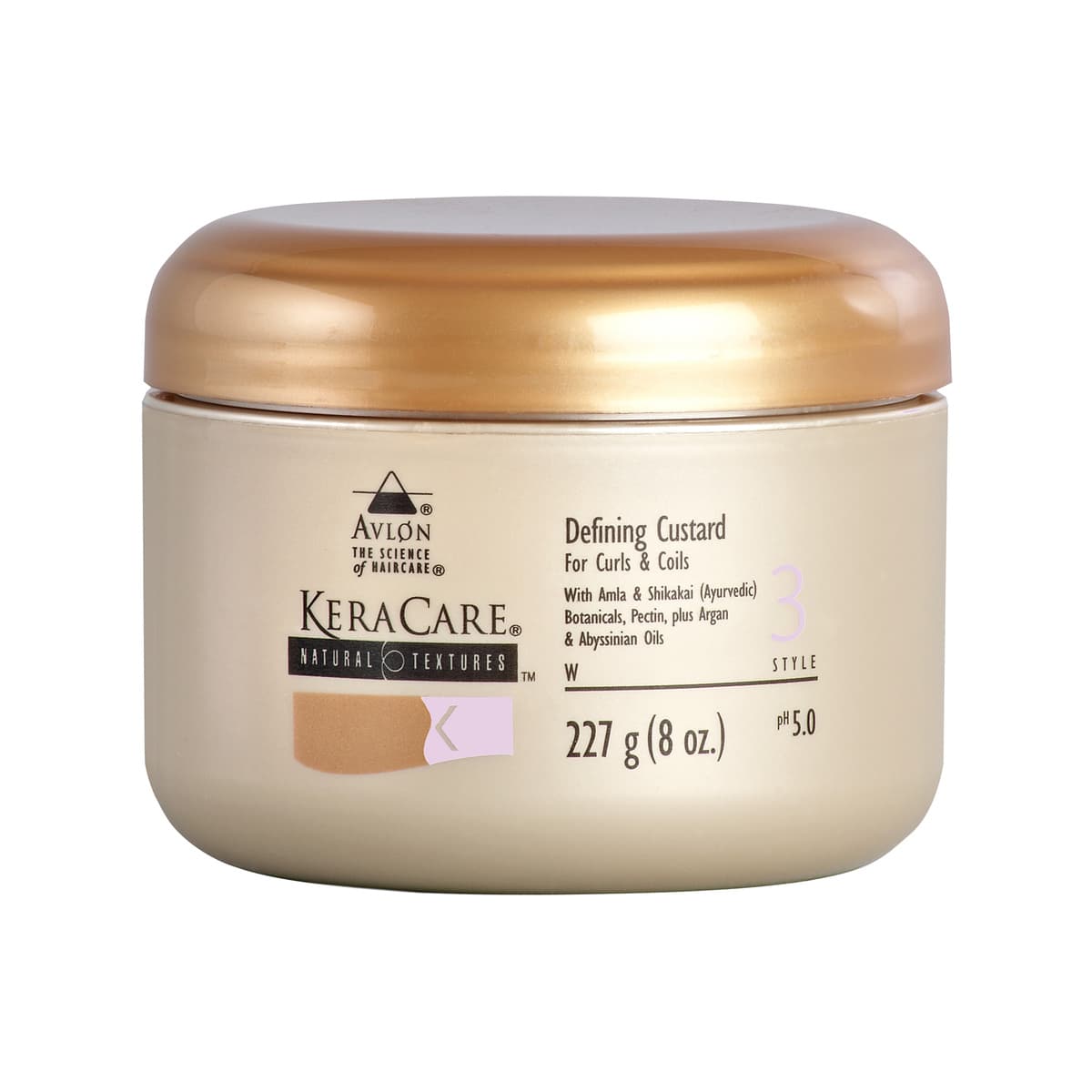 Natural Textures Defining Custard