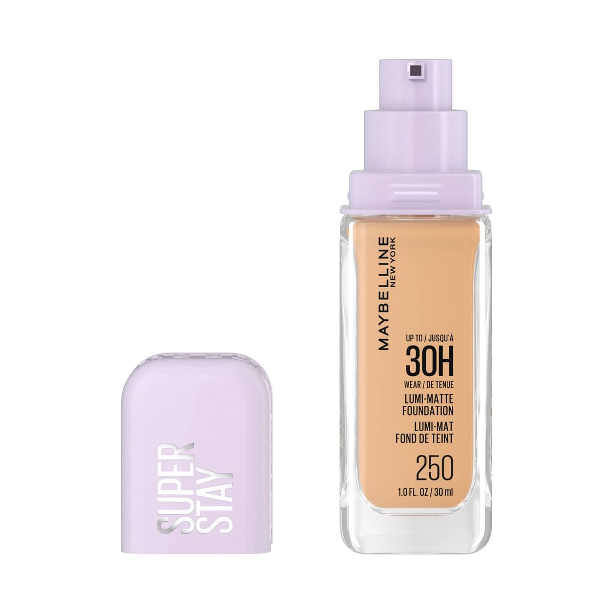 Super Stay Up to 30HR Wear Lumi-Matte Liquid Foundation, #250
