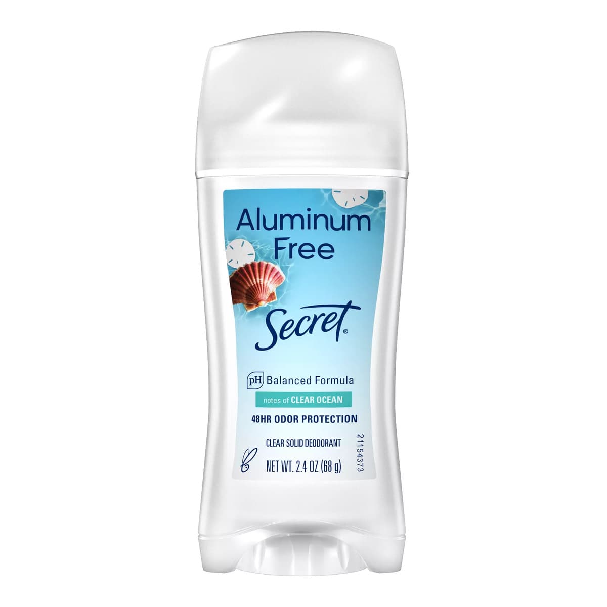 Aluminum Free Clear Solid Deodorant - Clear Ocean