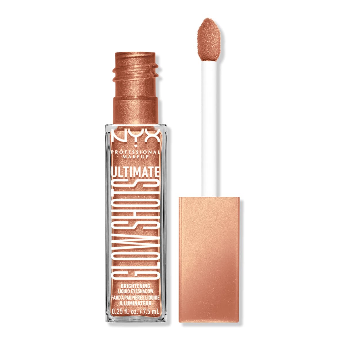 Ultimate Glow Shots Vitamin C Infused Liquid Eyeshadow, Twisted Tangerine