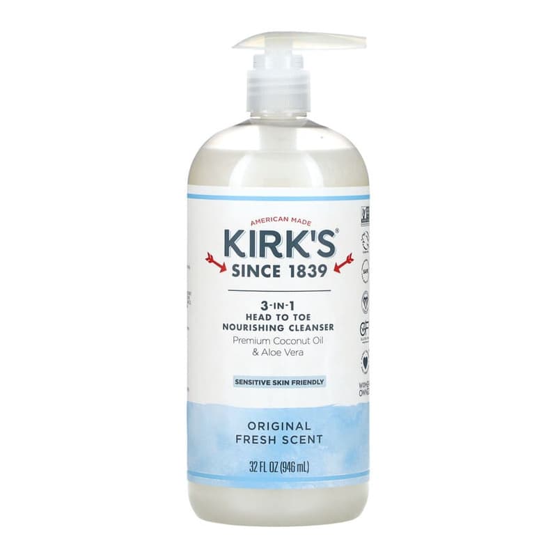 3-in-1 Head to Toe Nourishing Cleanser, Original Fresh Scent