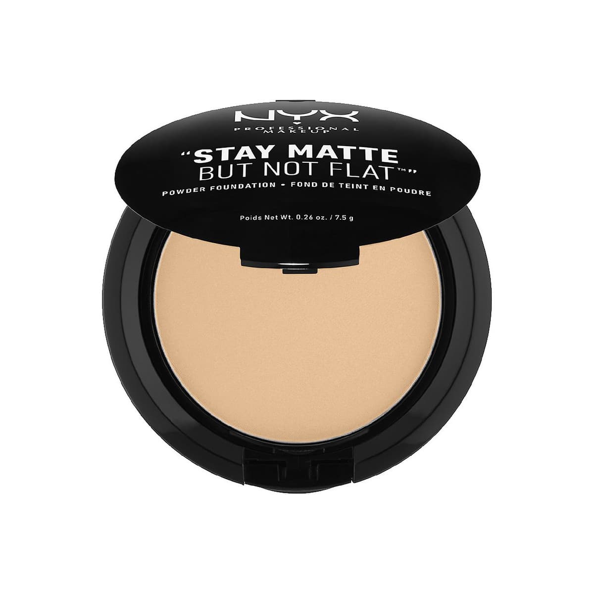 Stay Matte But Not Flat Pressed Powder Foundation, Warm Beige