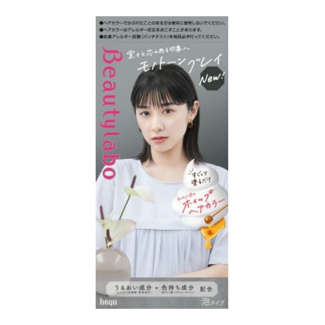 Beautylabo Whip Hair Color, Monotone Gray