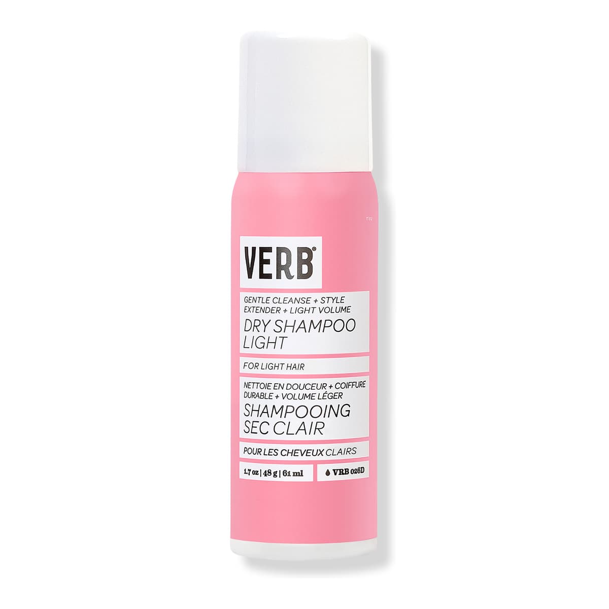 Travel Size Dry Shampoo Light Tones