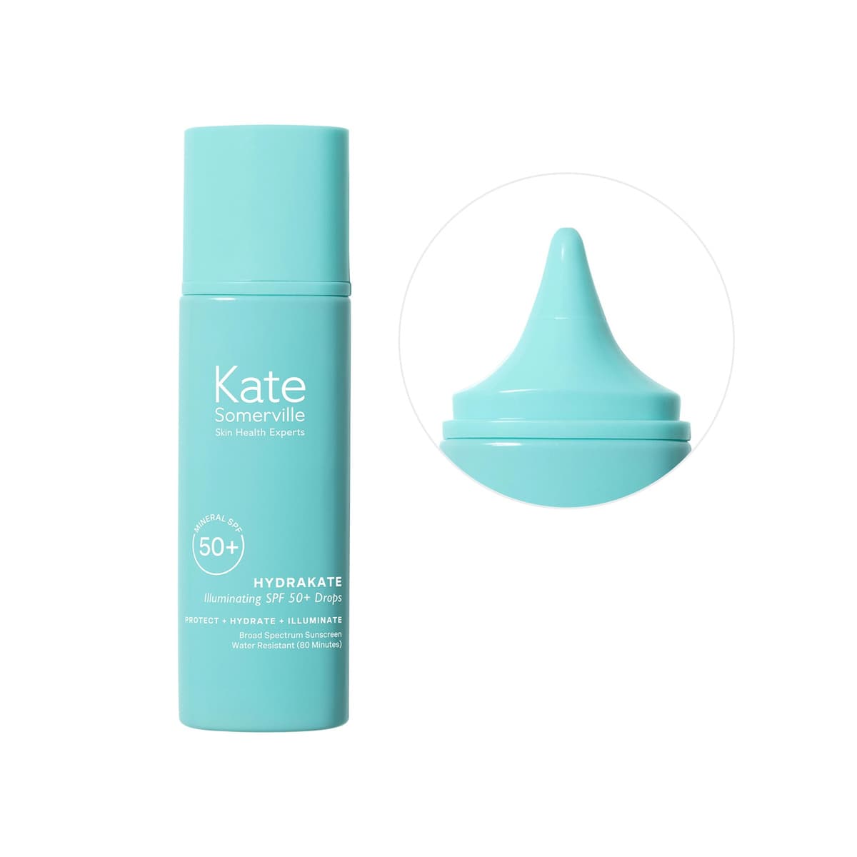 Hydrakate Illuminating Sunscreen SPF 50+ Drops with Ectoin