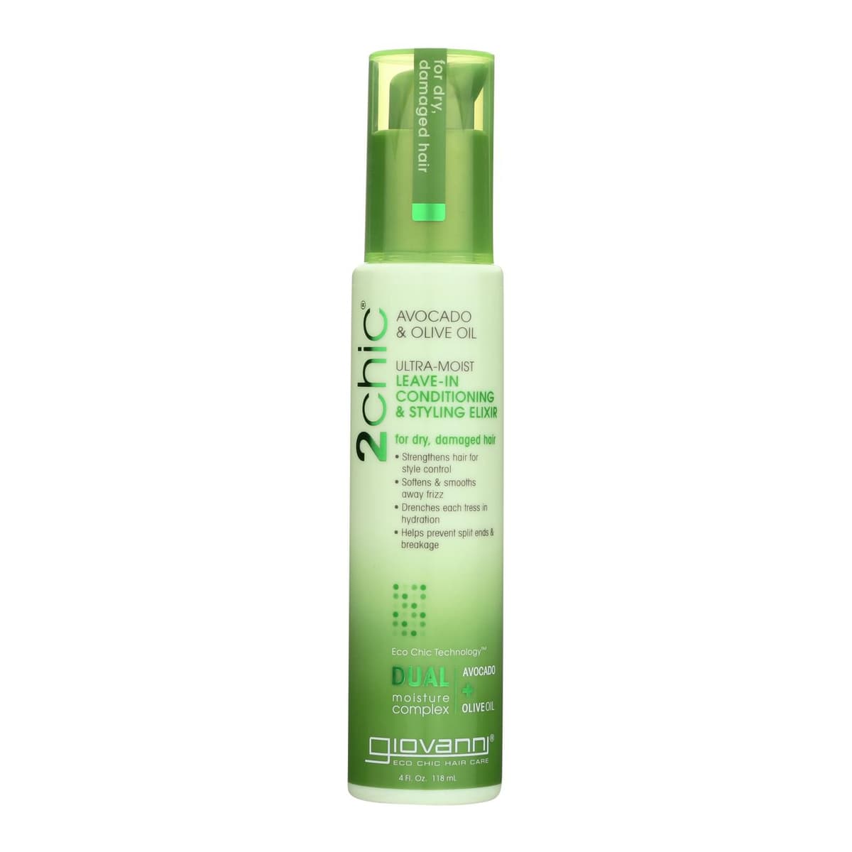 2Chic Ultra-Moist Leave-in Conditioning and Styling Elixir Avocado and Olive Oil