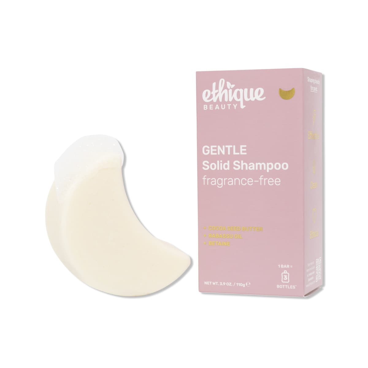 Gentle Solid Shampoo Bar Fragrance-Free