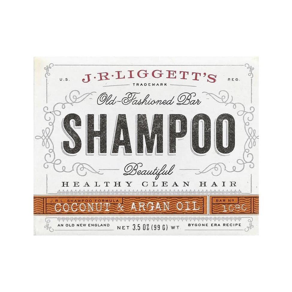 Old Fashioned Shampoo Bar, Coconut & Argan Oil
