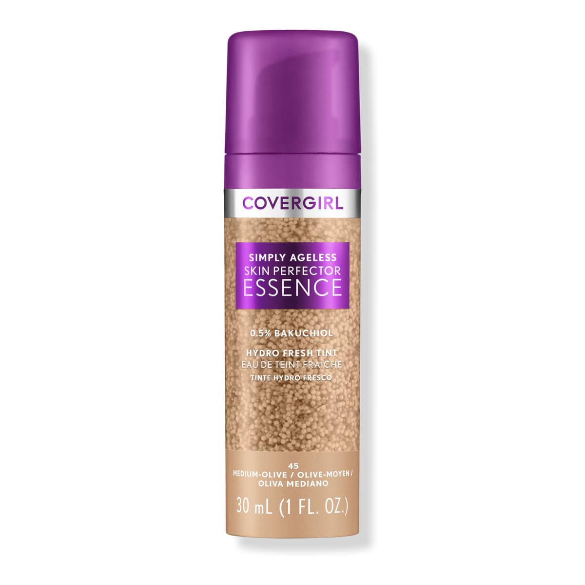 Simply Ageless Skin Perfector Essence Foundation, Medium-Olive