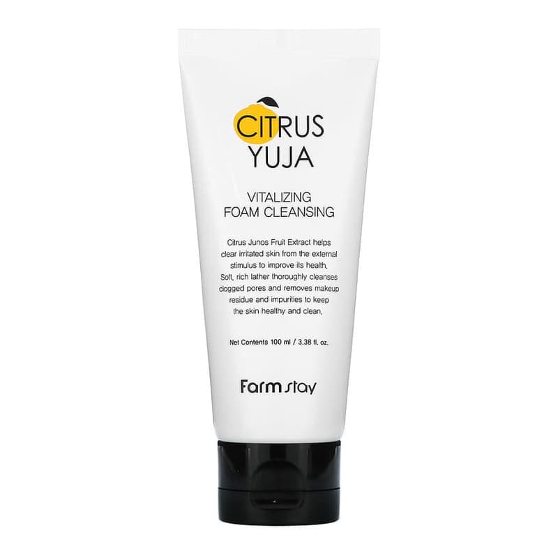Citrus Yuja, Vitalizing Foam Cleansing