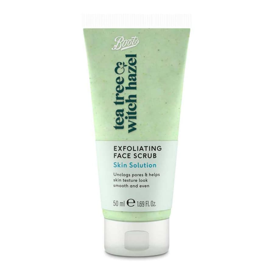 Tea Tree & Witch Hazel Exfoliating Face Scrub