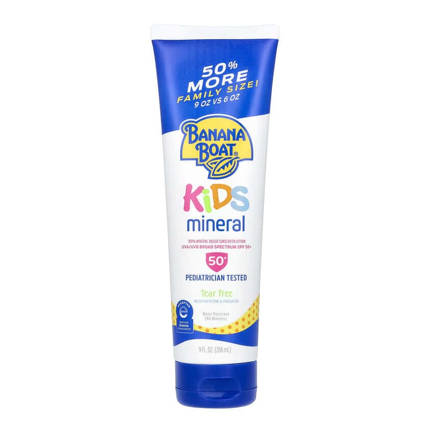 Kids Mineral Based Sunscreen Lotion, SPF 50+