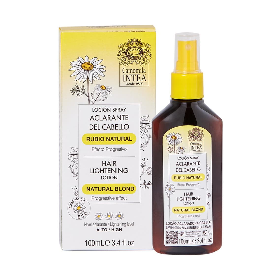 Natural Blonde Hair Lotion Spray