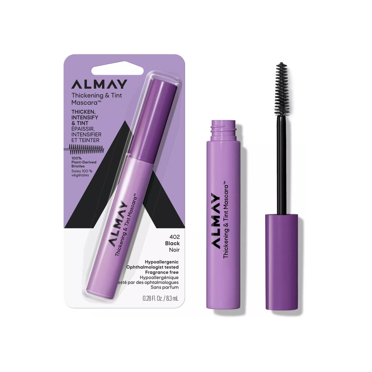 Thickening & Tint Mascara - No Clumping or Flaking