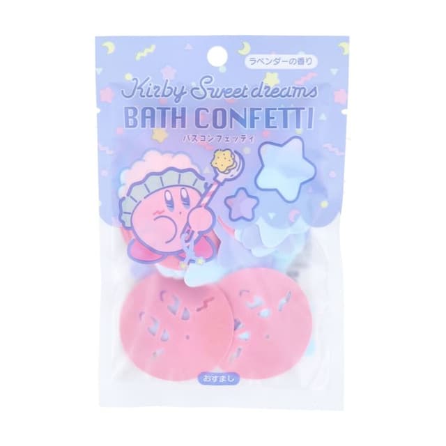 Kirby Sweet Dreams Bath Confetti, Lavender