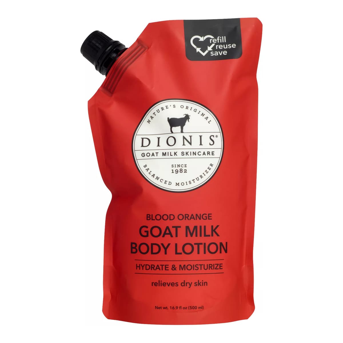 Dionis Goat Milk Body Lotion Refill Pouch Blood Orange