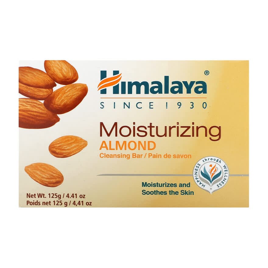 Moisturizing Cleansing Bar Soap, Almond