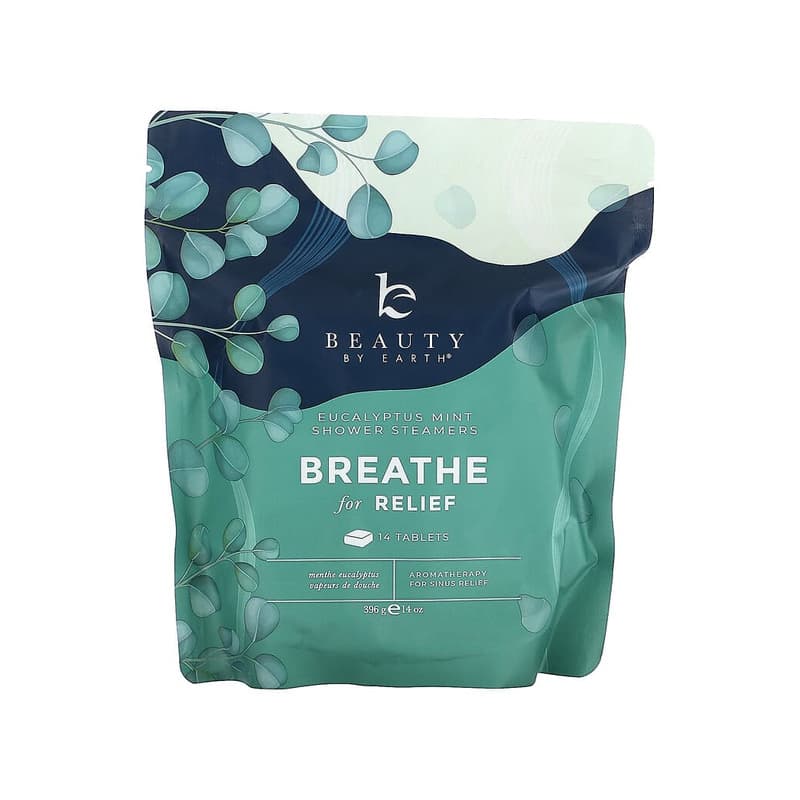 Breathe for Relief Shower Steamers, Eucalyptus Mint