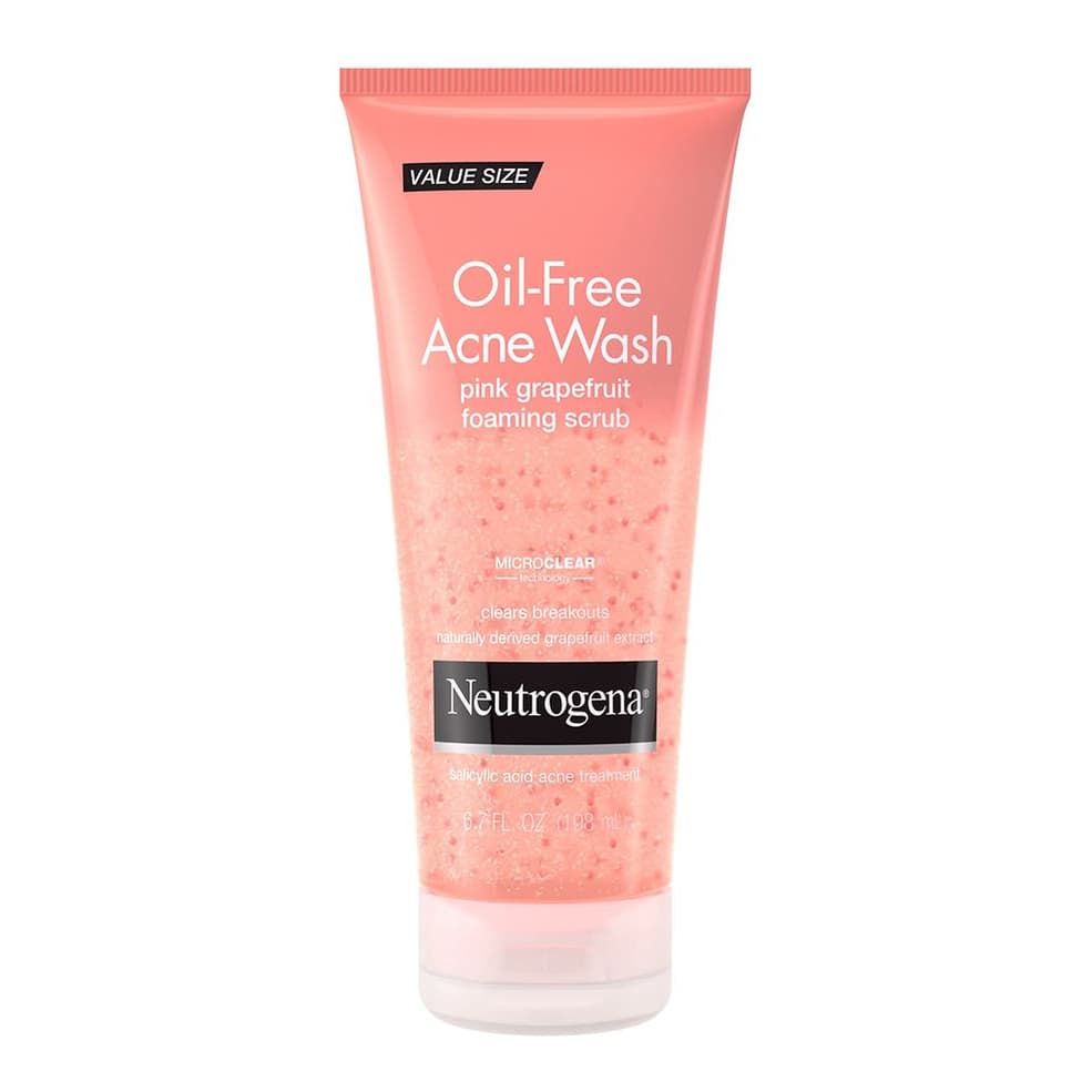 Oil-Free Acne Wash Face Scrub Pink Grapefruit