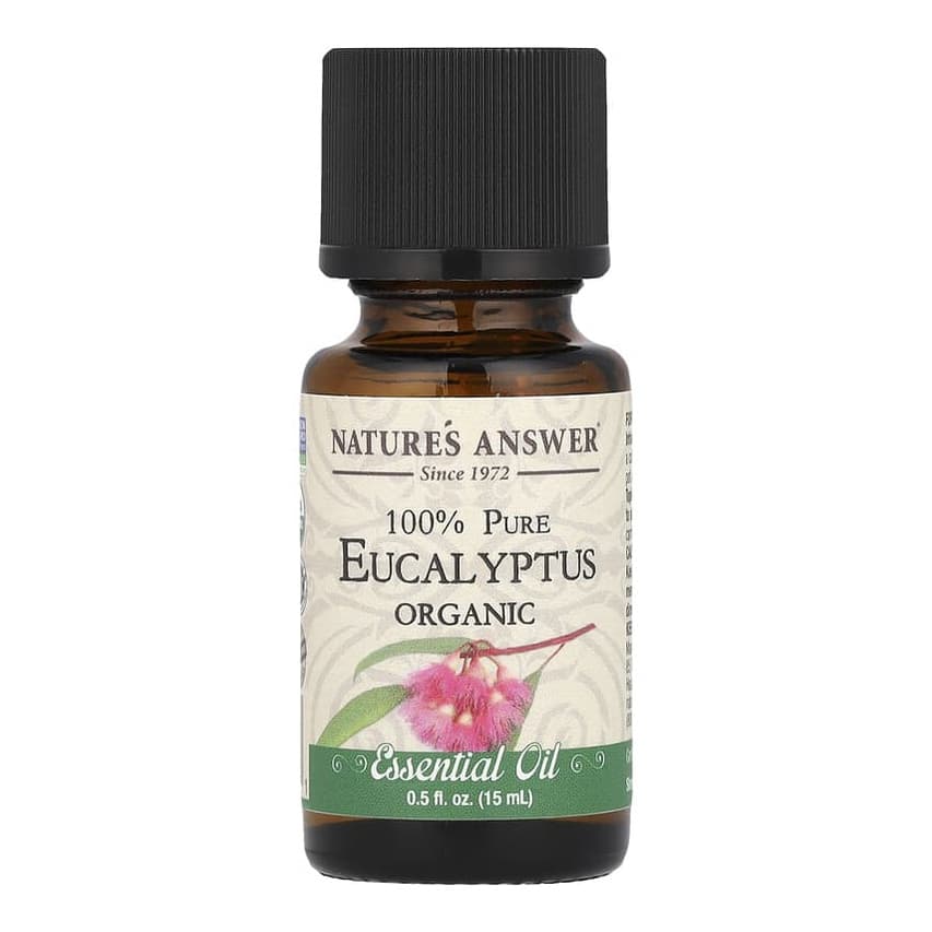 100% Pure Organic Essential Oil, Eucalyptus