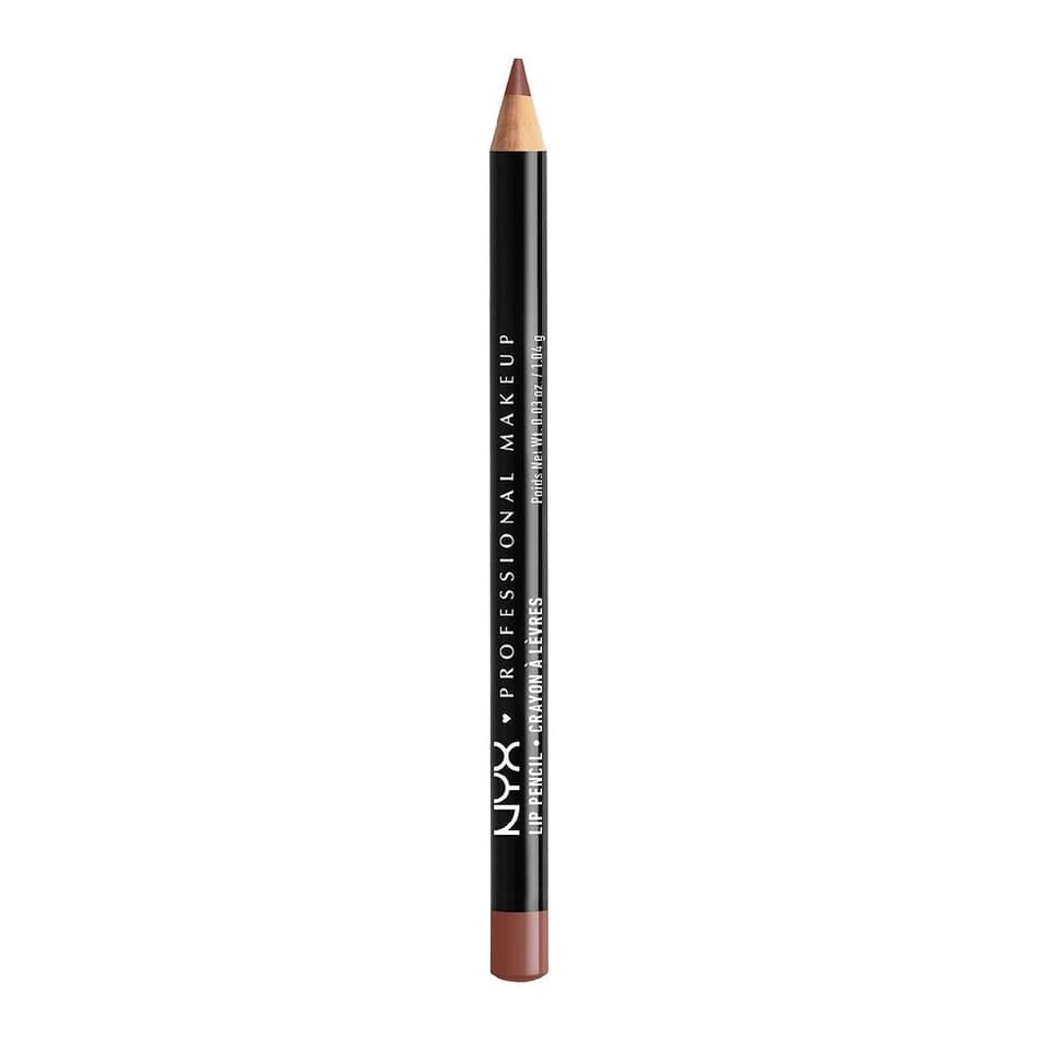 Slim Lip Pencil Creamy Long-Lasting Lip Liner, Mahogany