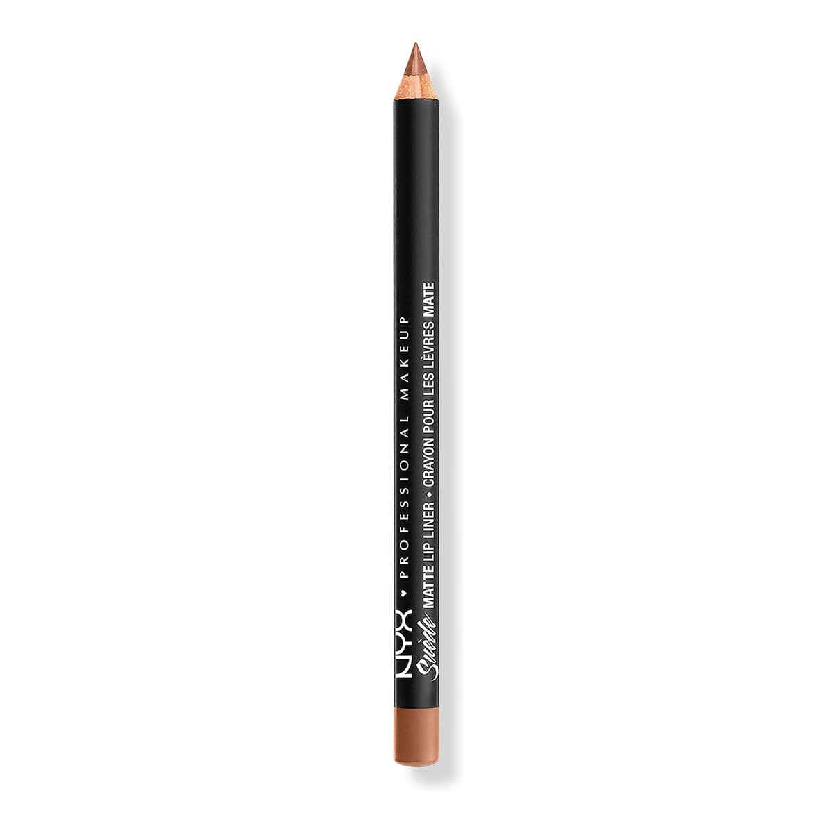 Suede Matte Lip Liner Velvet Soft Vegan Lip Pencil, Soft-Spoken