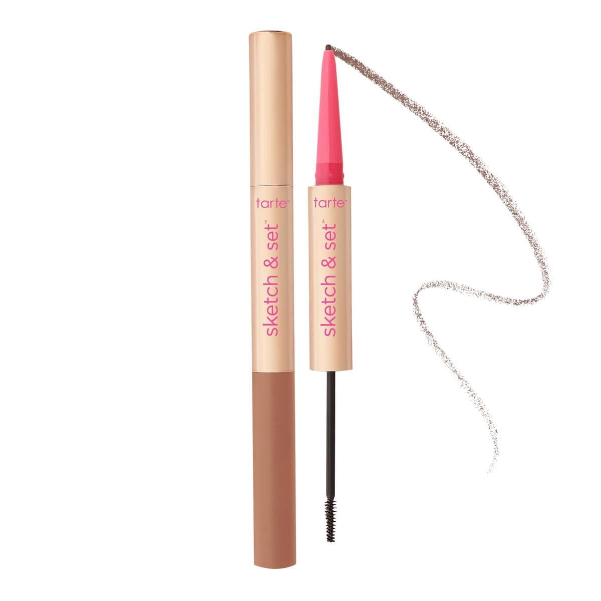 Sketch & Set™ Brow Pencil and Tinted Gel, Taupe