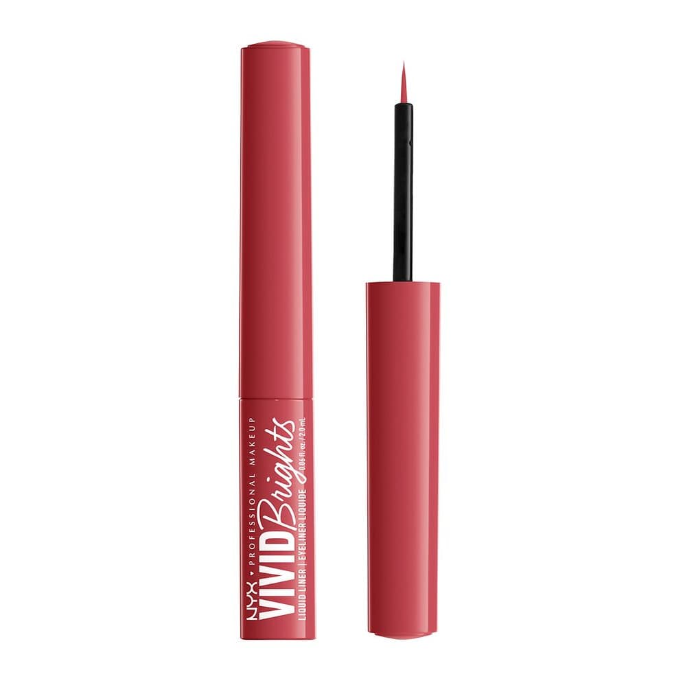 Vivid Brights Liquid Liner, On Red