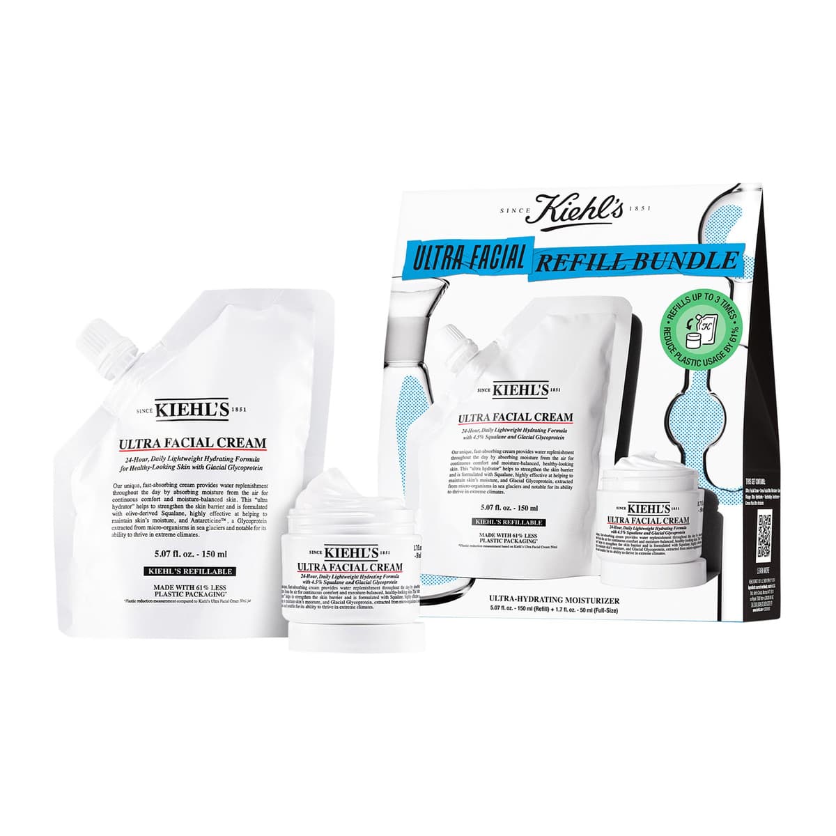 Ultra Facial Refillable Moisturizing Cream with Squalane