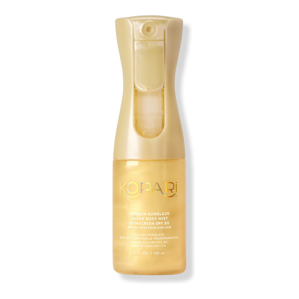 Golden Sunglaze Sheer Body Mist Sunscreen SPF 50