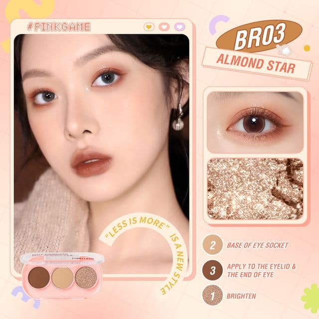 3 Pan Eyeshadow, #BR03