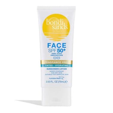 Spf 50+ Fragrance Free Hydrating Tinted Face Lotion