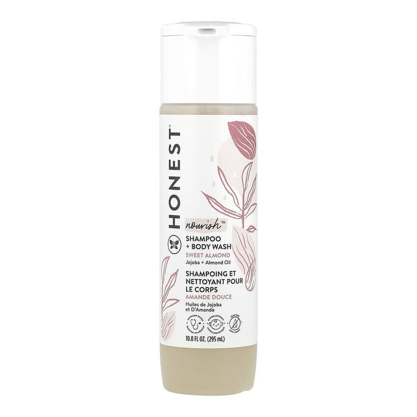 Nourish™, Shampoo + Body Wash, Sweet Almond