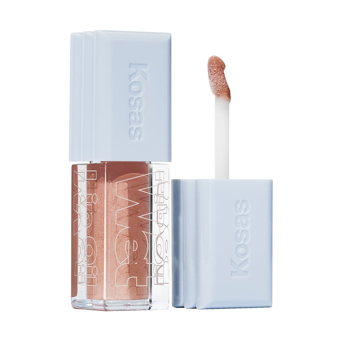 Wet Lip Oil Plumping Peptide Lip Treatment Gloss, Unzipped